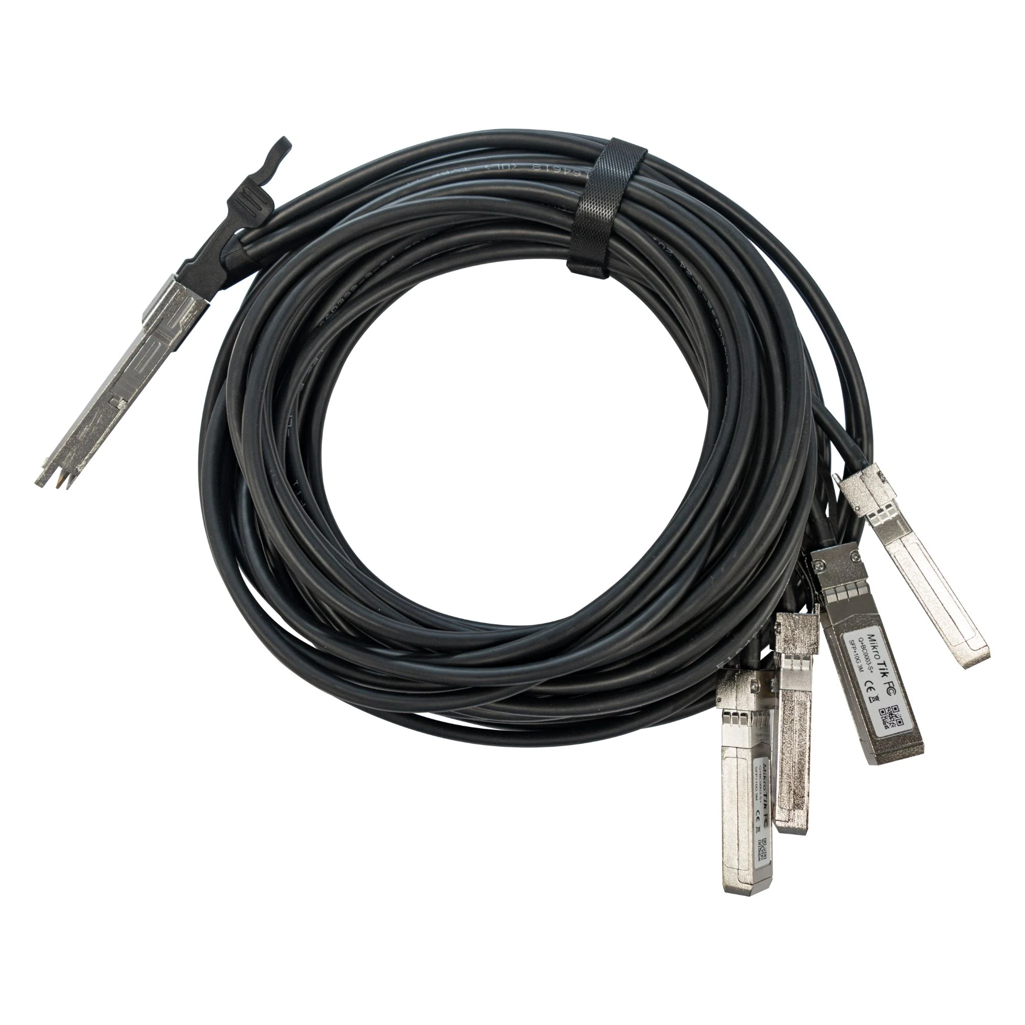 MikroTik Q+BC0003-S+ 40Gbps to 4x 10Gbps Brake-Out Cable - 3m