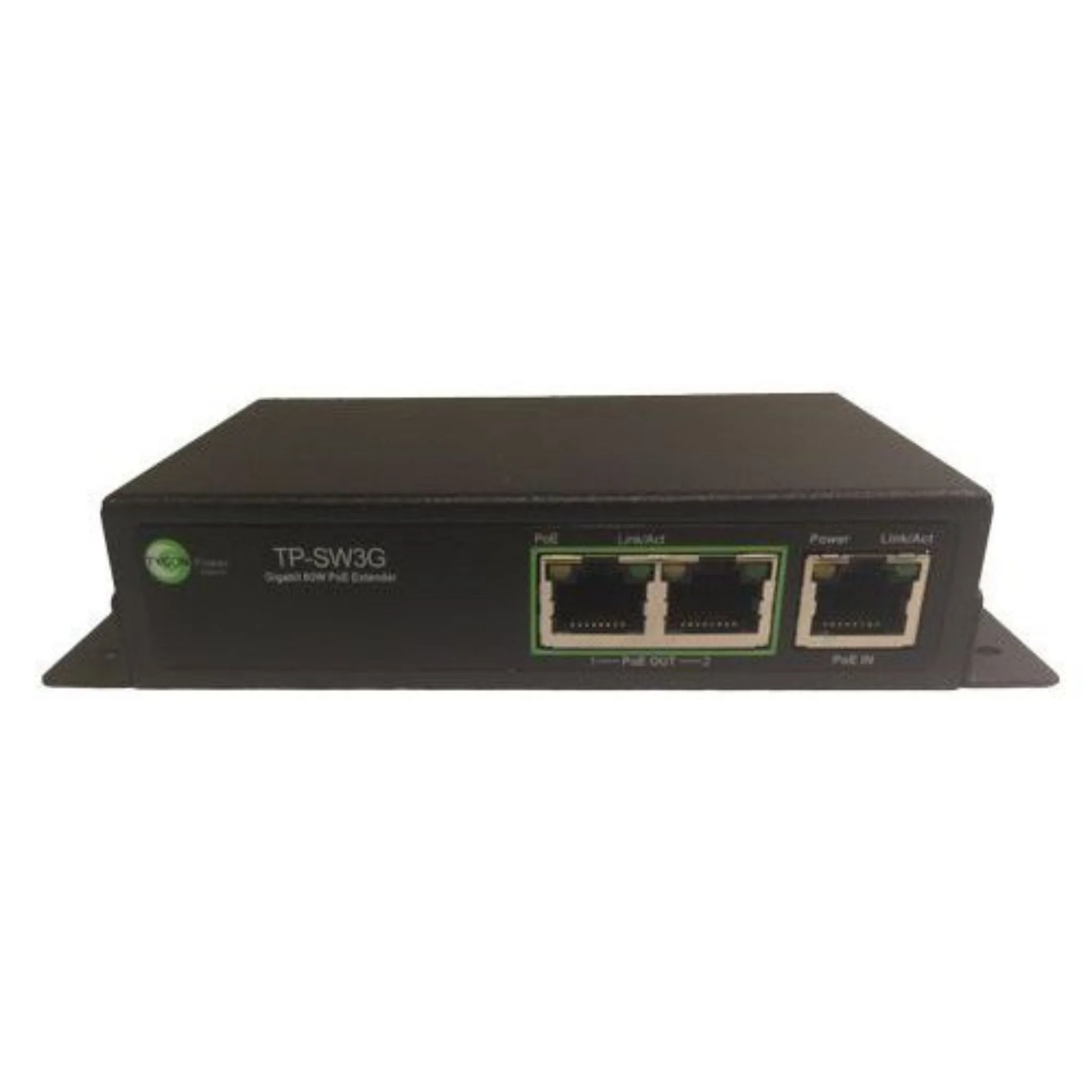 Tycon Systems PoE Extender, 3 Port 60W GigE 802.3af/at - TP-SW3G - Image 2